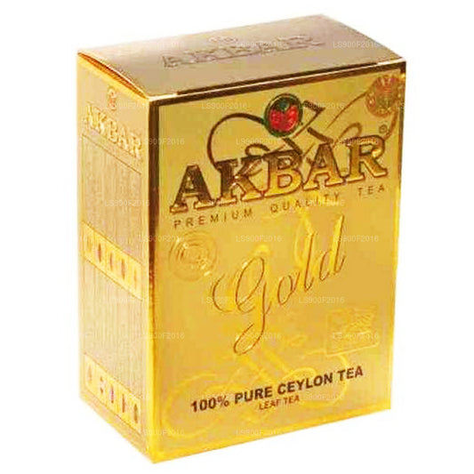 Akbar Gold Premium 100% ren Ceylon te, løs te (250 g)