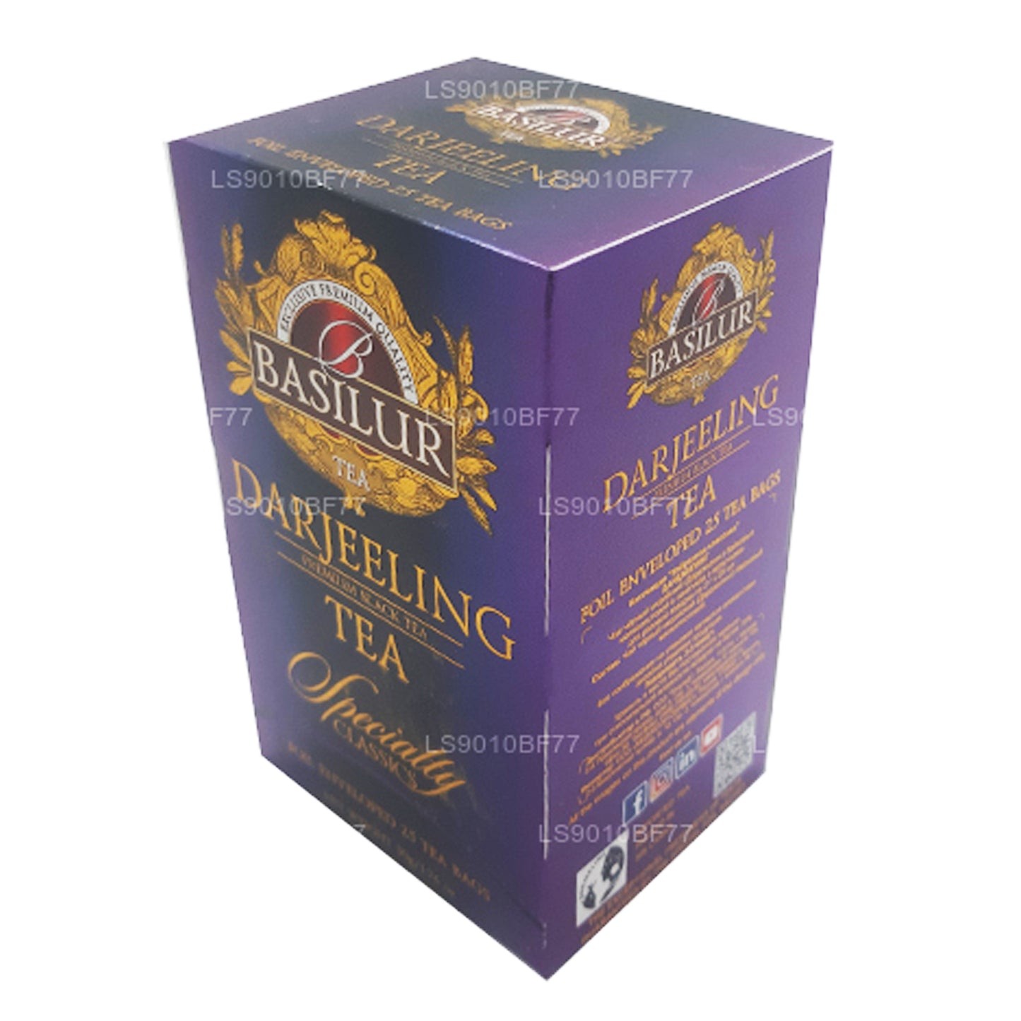 Basilur Specialty Classics Darjeeling Te (40g) 20 teposer