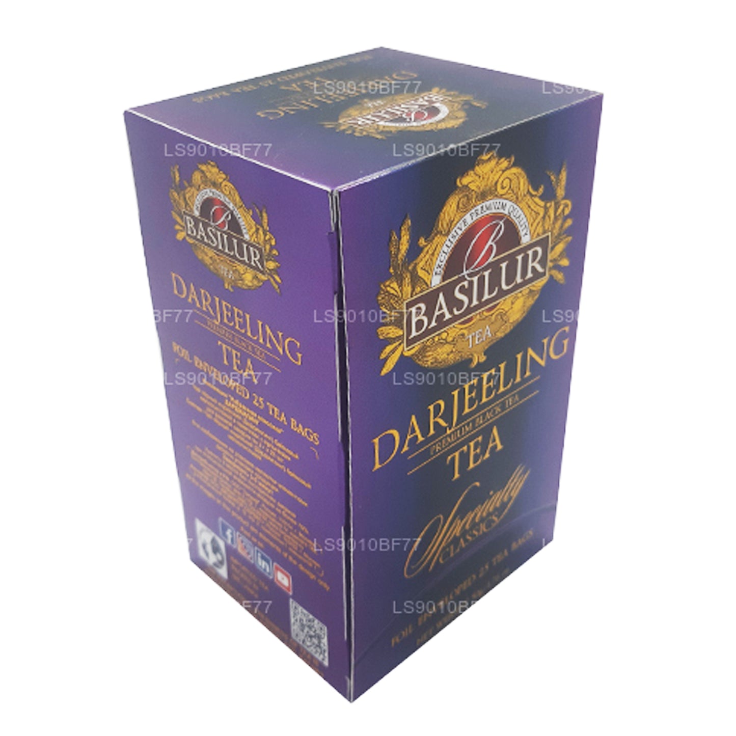 Basilur Specialty Classics Darjeeling Te (40g) 20 teposer