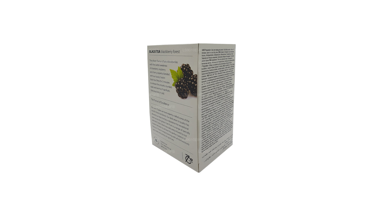 Jaf te ren frugt samling sort te Blackberry Forest folie indhylle teposer (30 g)