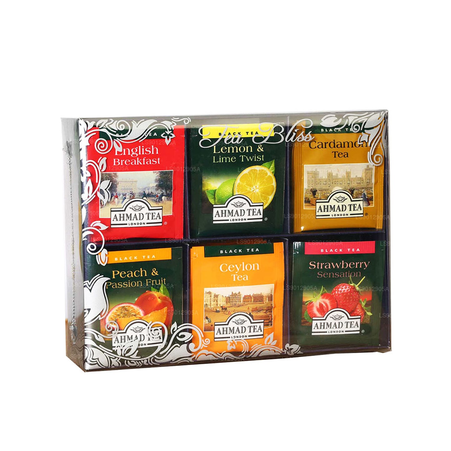 Ahmad Tea Bliss Frugt- og Specialkollektion (6x12tb) 72 Folie TB (124g)