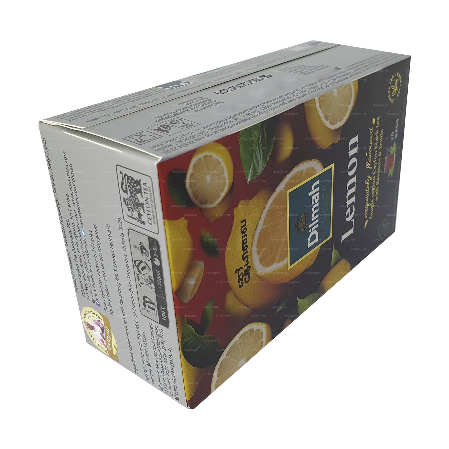 Dilmah citron aromatiseret te (30g) 20 teposer