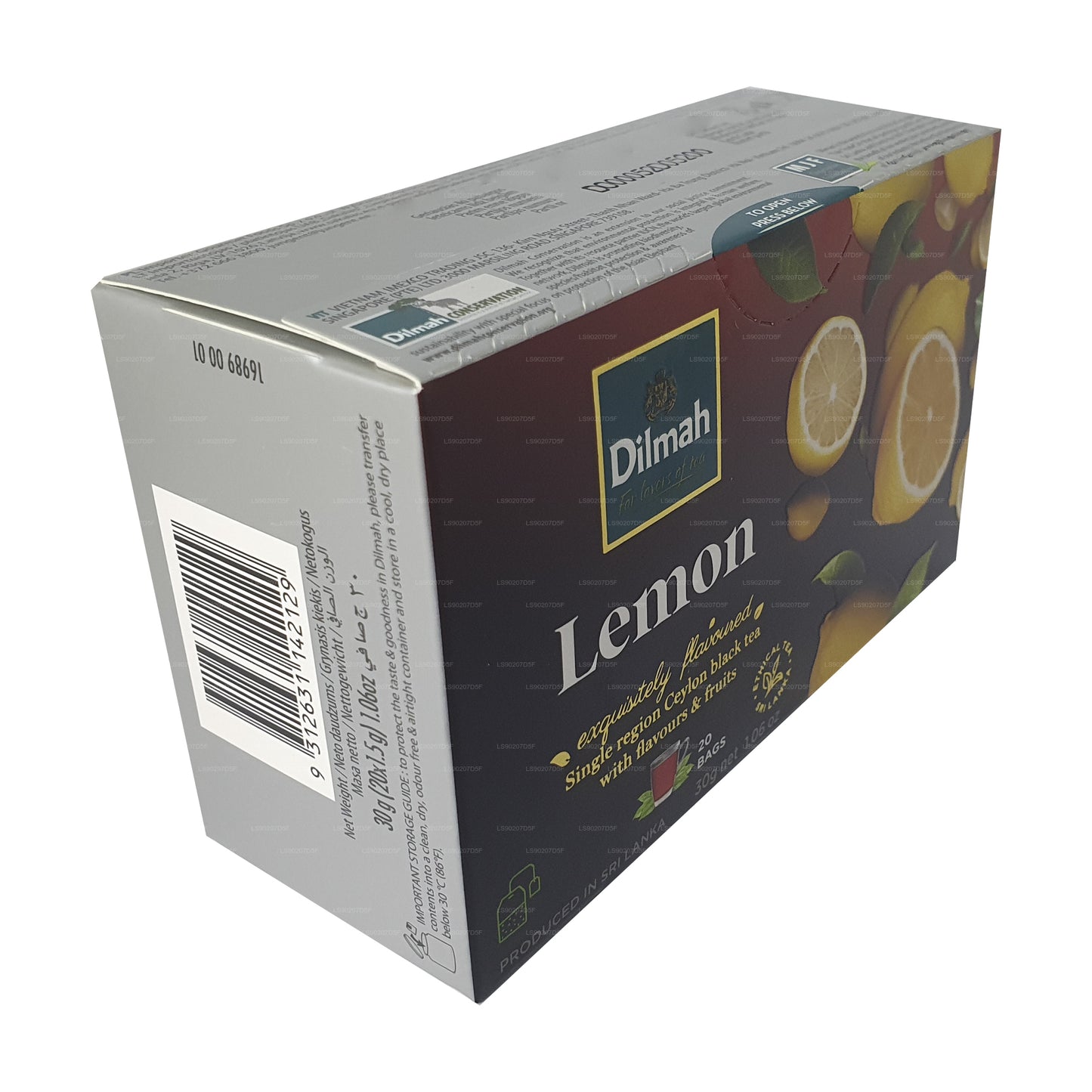 Dilmah citron aromatiseret te (30g) 20 teposer