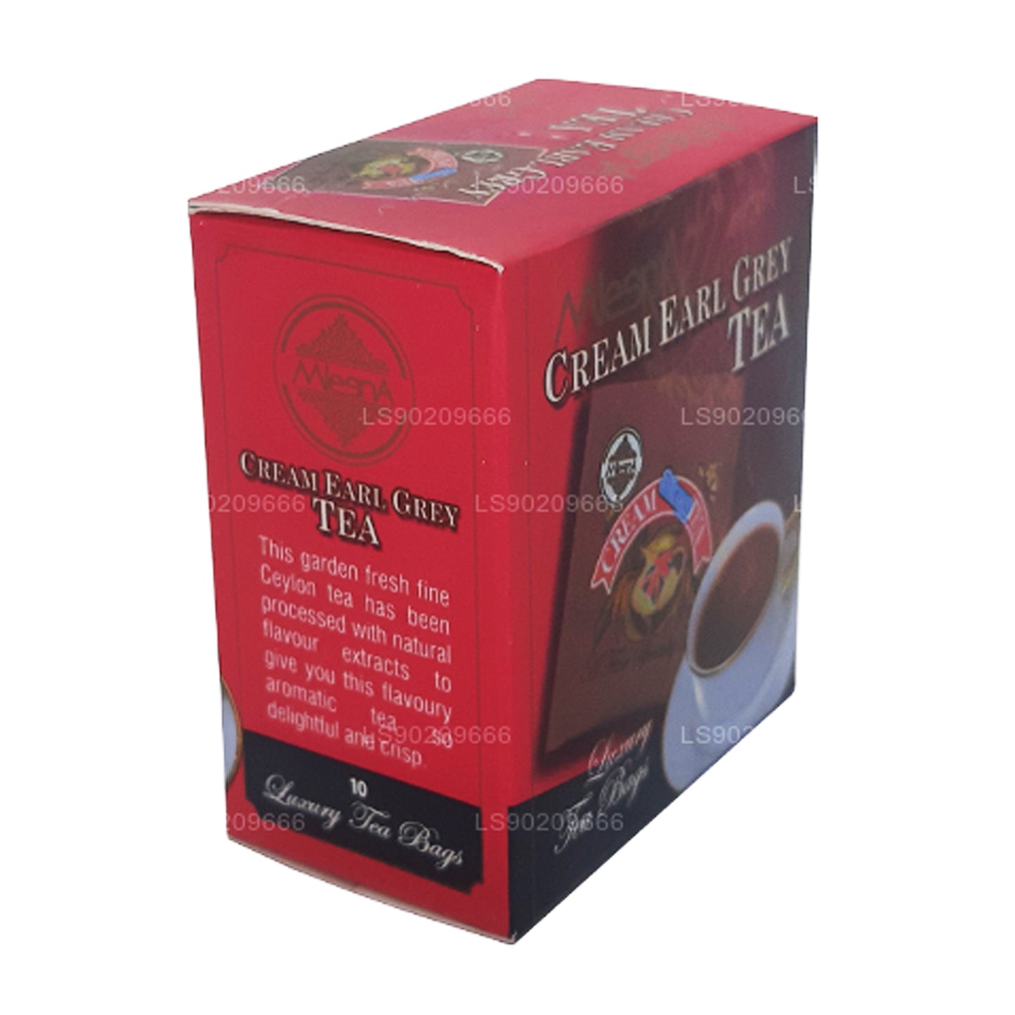 Mlesna Cream Earl Grey Te (20g) 10 Luksus Teposer