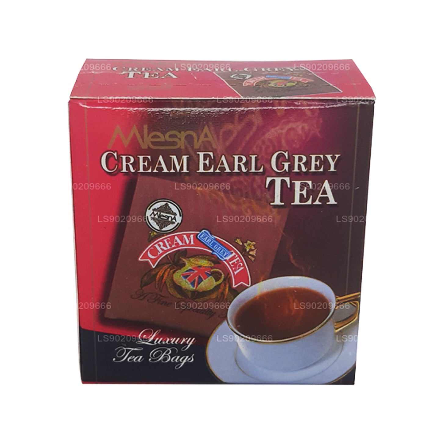 Mlesna Cream Earl Grey Te (20g) 10 Luksus Teposer