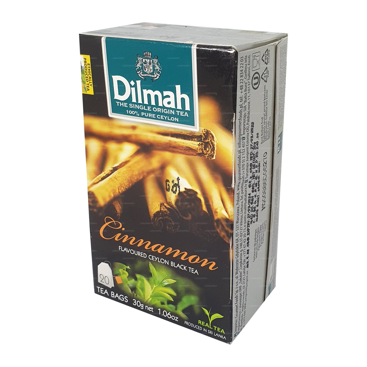 Dilmah karamel aromatiseret te (40g) 20 teposer