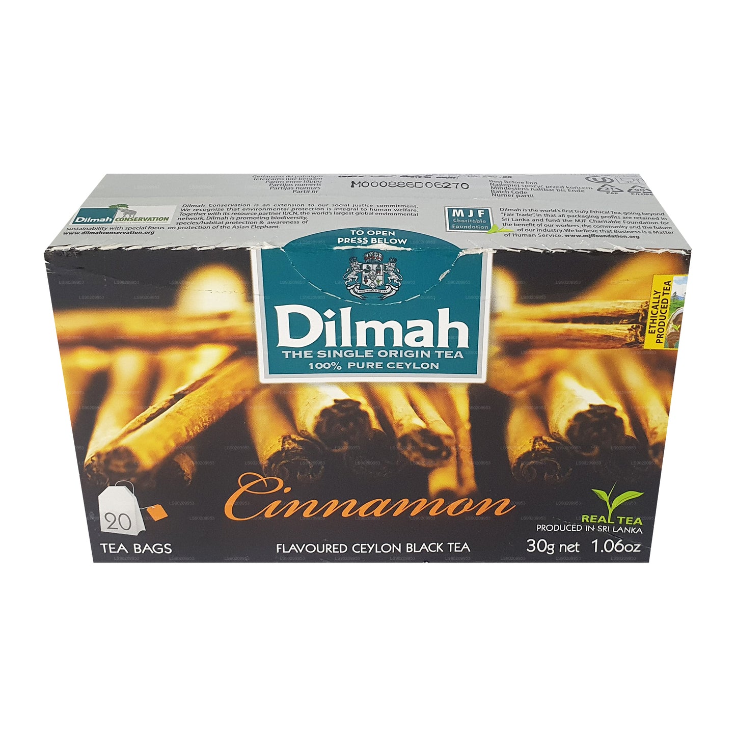 Dilmah karamel aromatiseret te (40g) 20 teposer