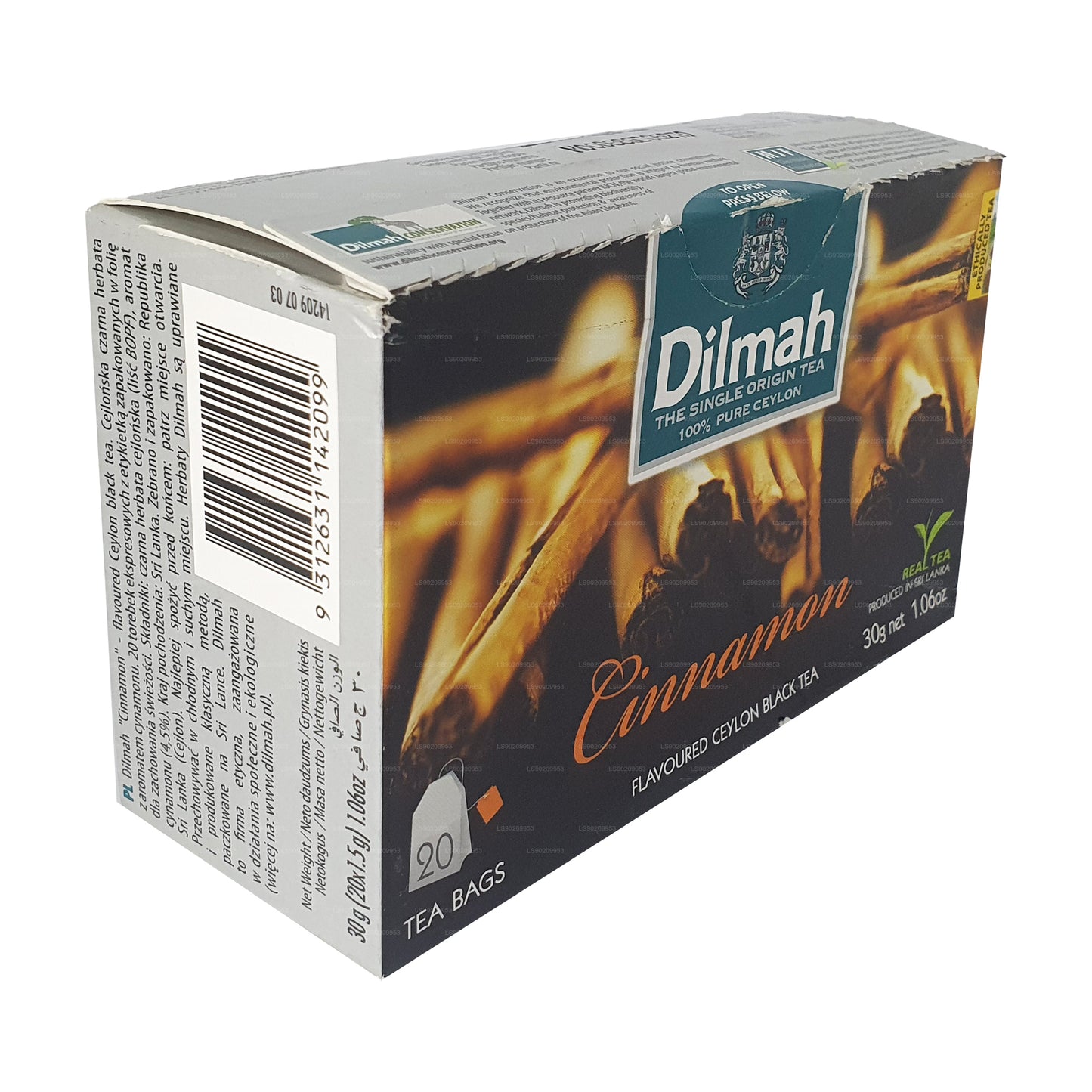 Dilmah karamel aromatiseret te (40g) 20 teposer