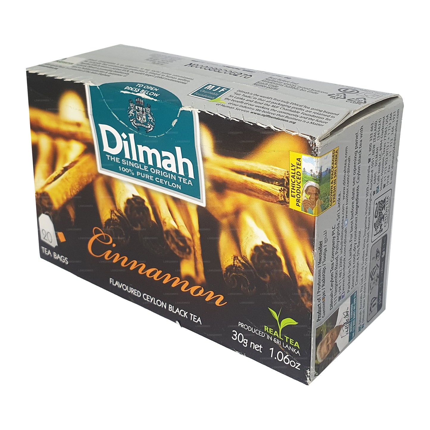 Dilmah karamel aromatiseret te (40g) 20 teposer