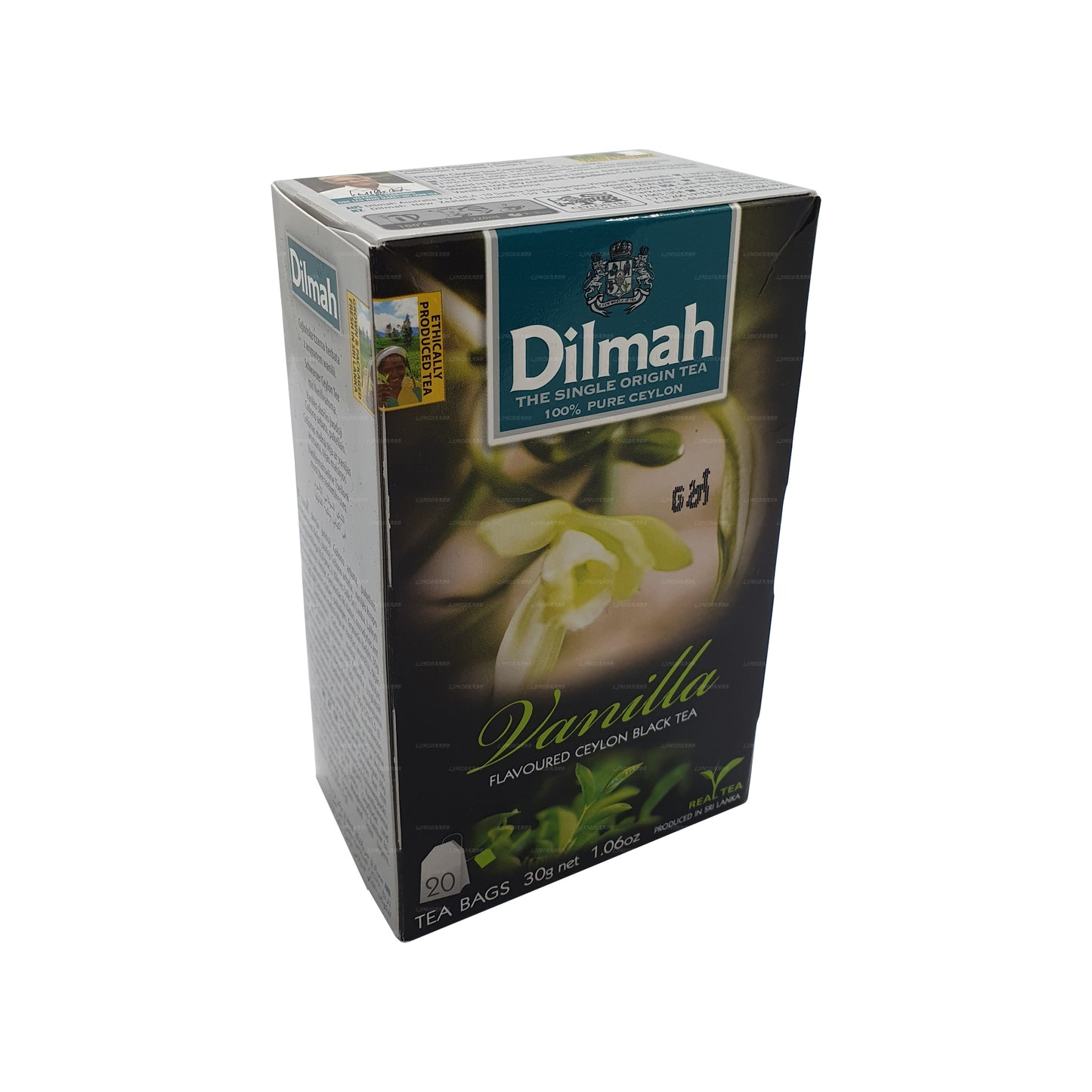 Dilmah vanilje aromatiseret te (40g) 20 teposer