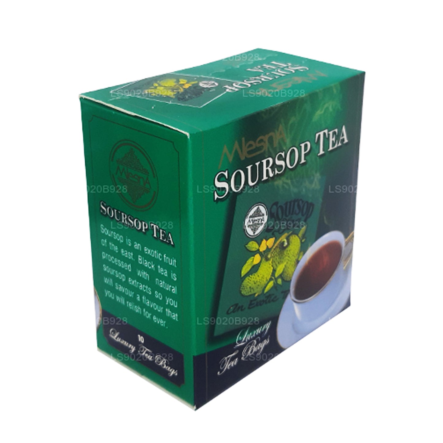 Mlesna Soursop Te (20g) 10 Luksus Teposer