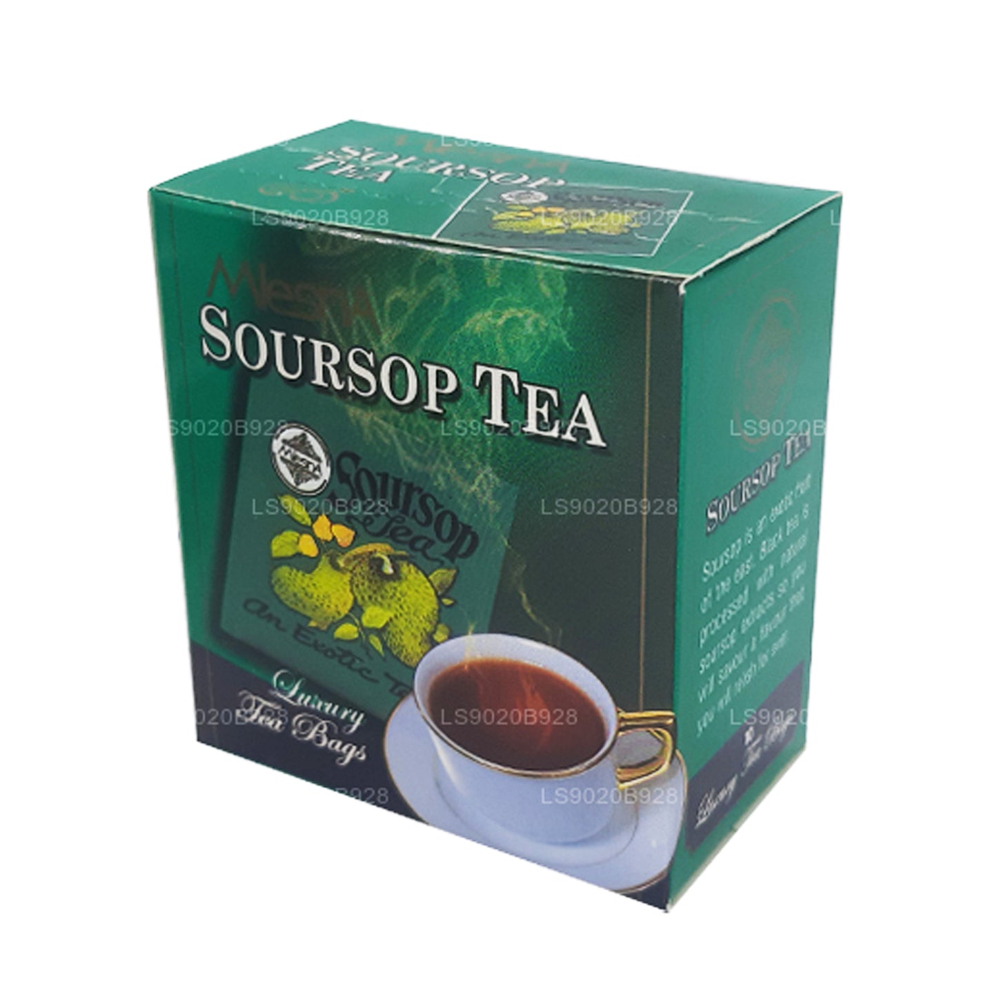 Mlesna Soursop Te (20g) 10 Luksus Teposer