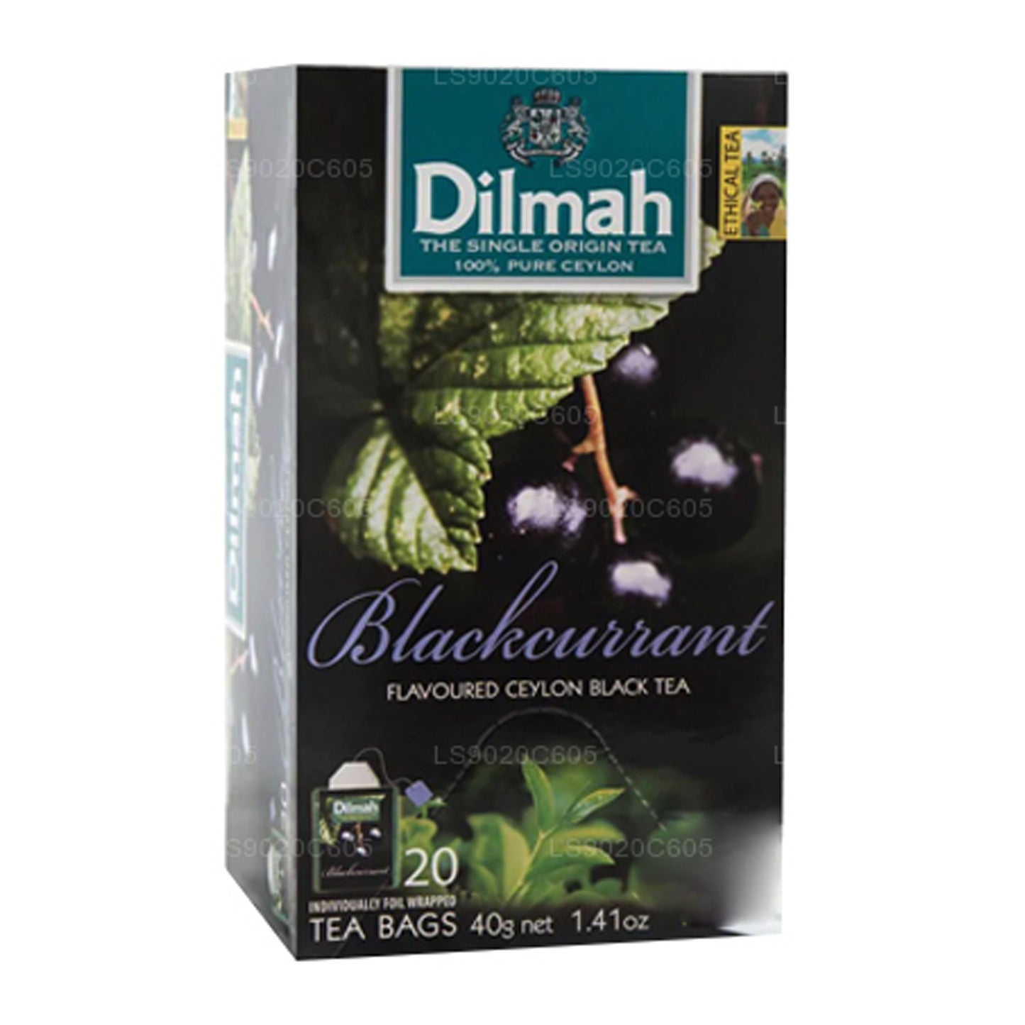 Dilmah solbær aromatiseret te (40g) 20 teposer