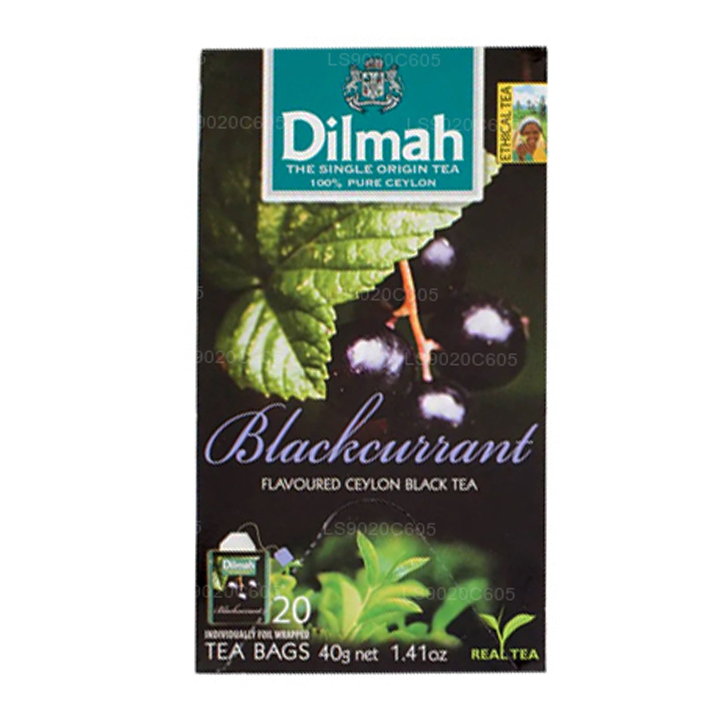 Dilmah solbær aromatiseret te (40g) 20 teposer