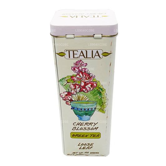 Tealia Cherry Blossom Grøn te Løst Blad (100 g)