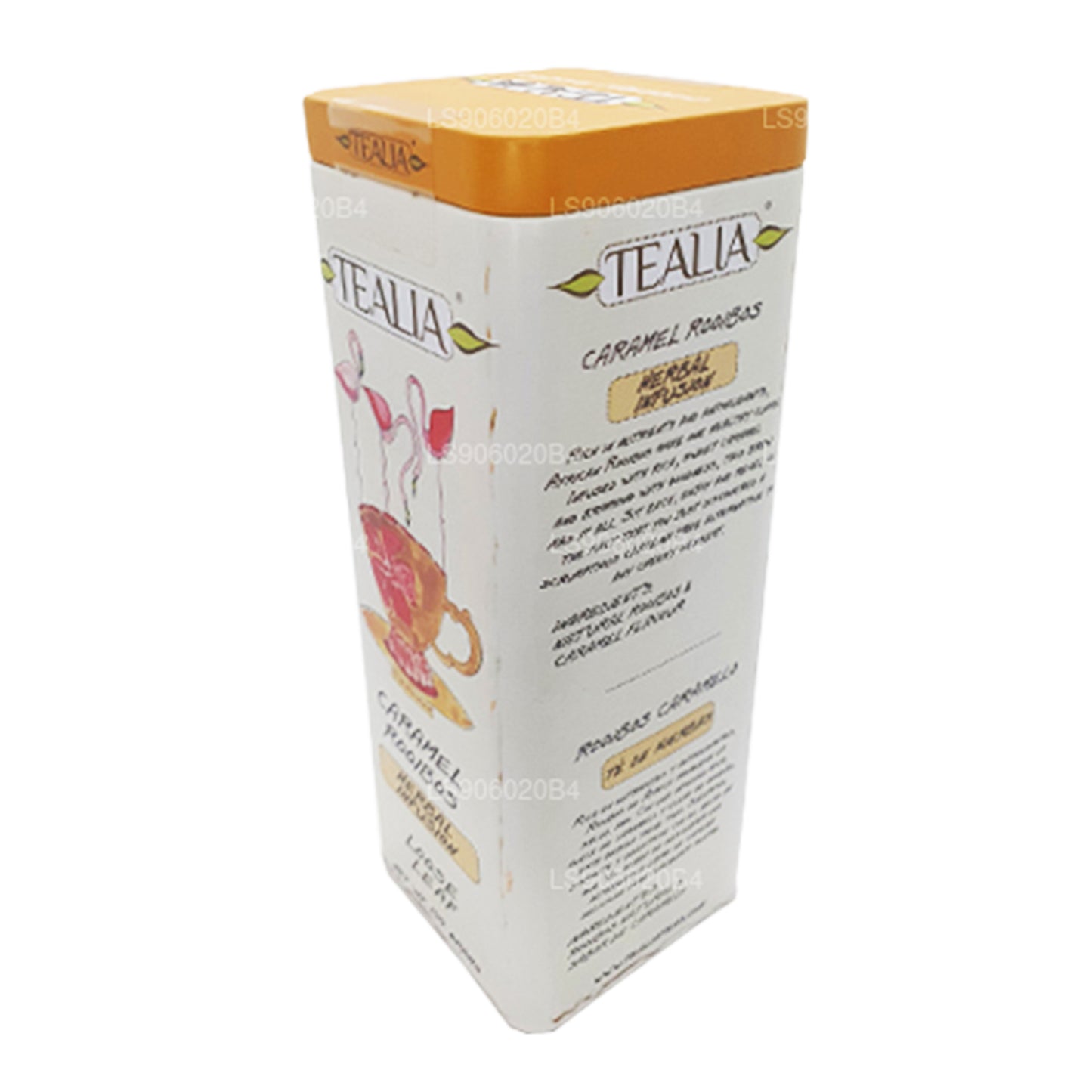 Tealia Karamel Rooibos Loose Leaf Te (100 g)