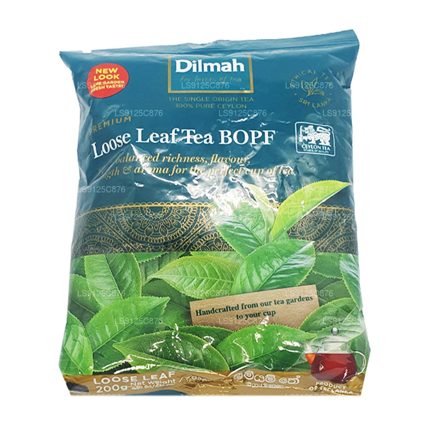 Dilmah Premium Ceylon løs blad sort te BOPF (200 g)