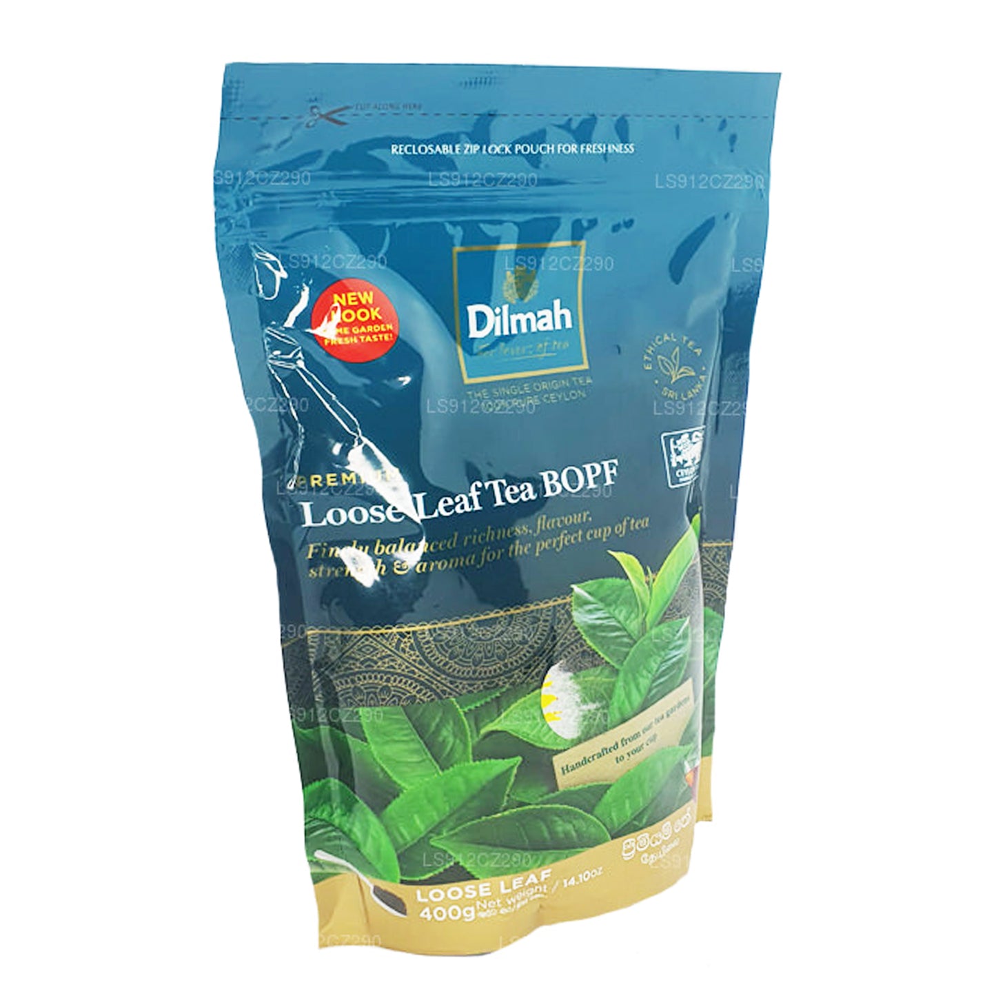 Dilmah Premium Ceylon løs blad sort te BOPF (400 g)