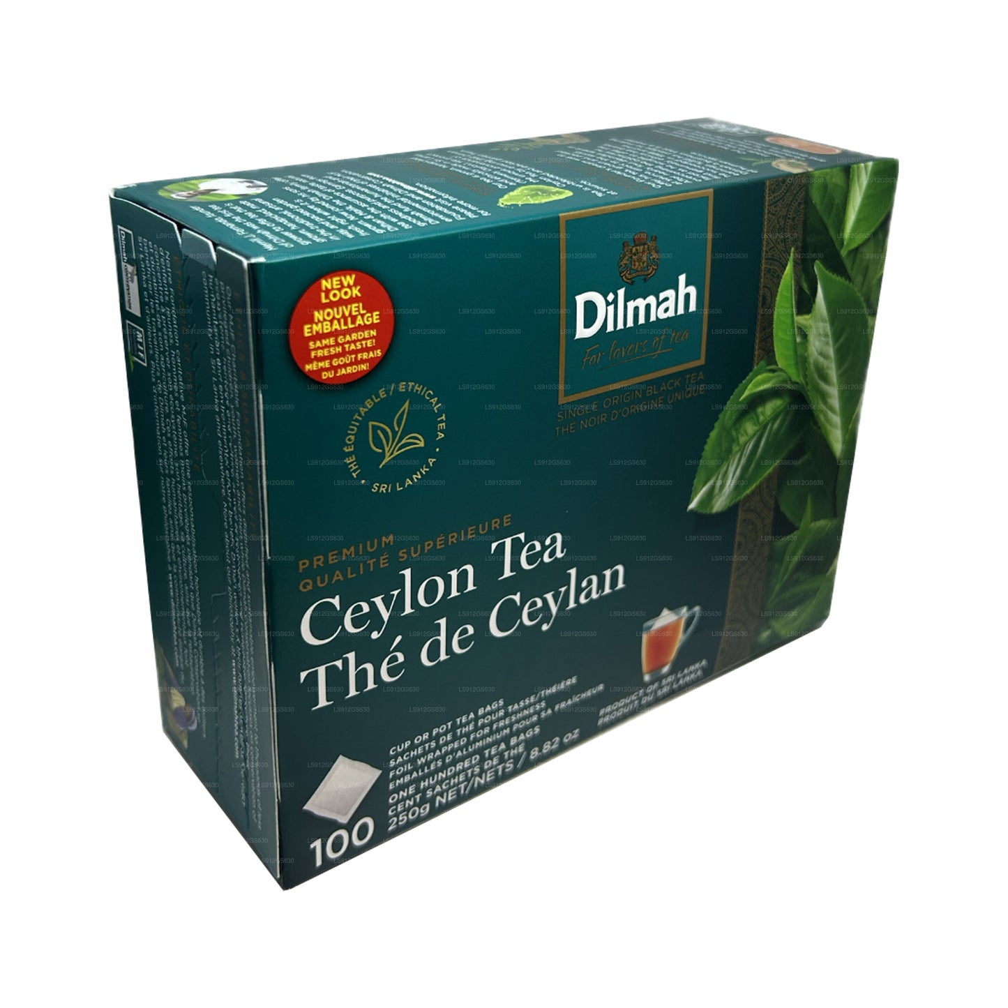 Dilmah Premium Ceylon te (250 g) 100 tagless teposer