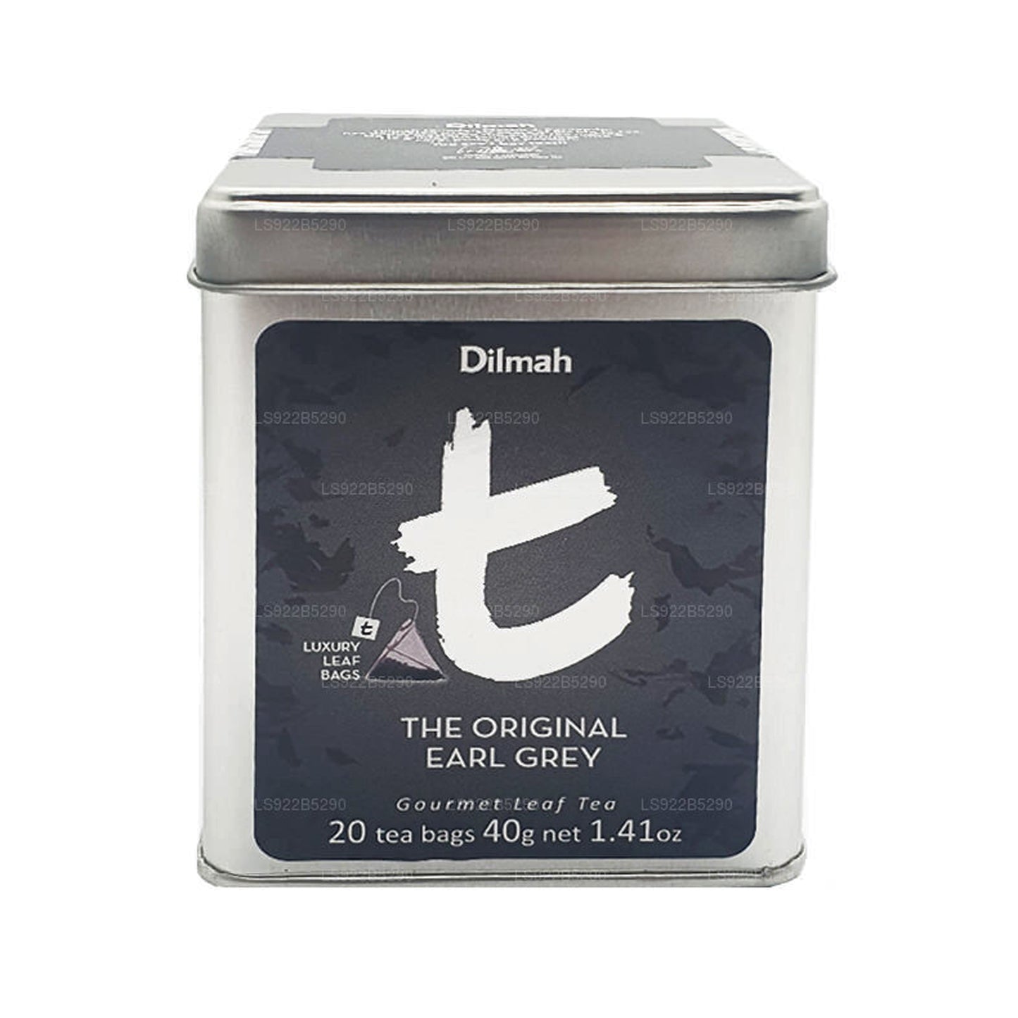 Dilmah T-serie Den originale Earl Grey Tea (40g) 20 teposer