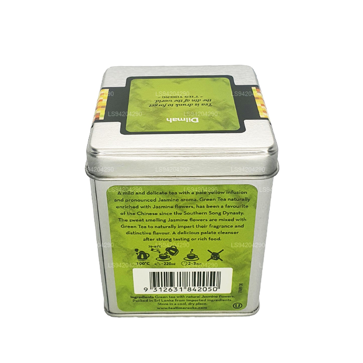 Dilmah T-serie Greem te med jasminblomster (40g) 20 teposer