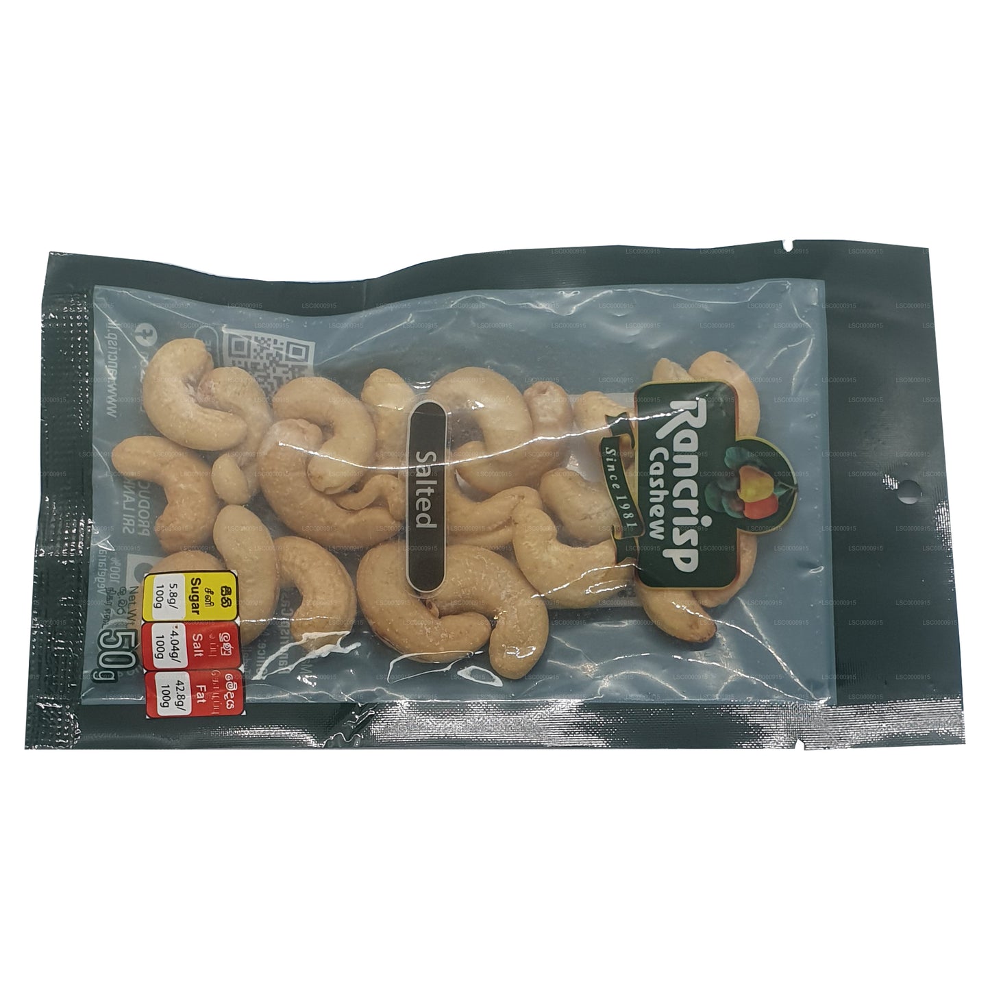 Rancrisp Salted Cashew Nuts (50g)