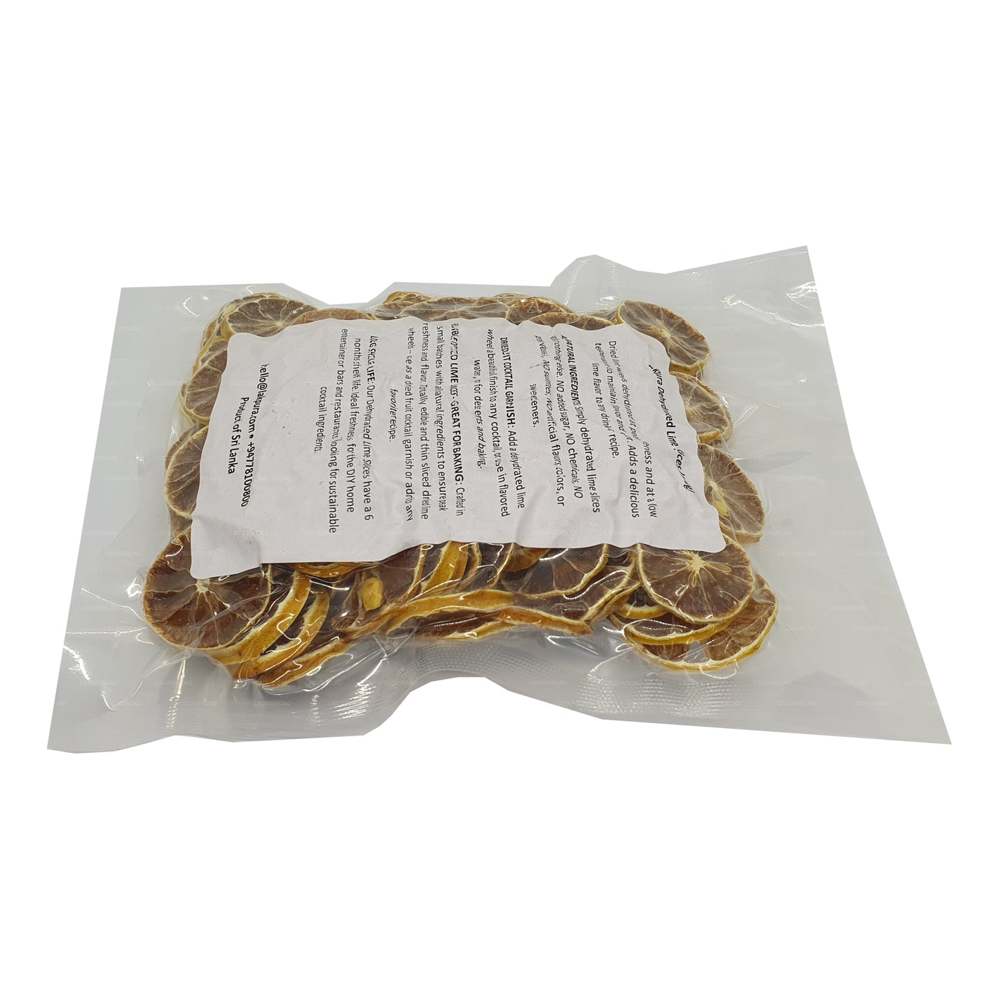 Lakpura dehydreret kalk skiver (100 g)