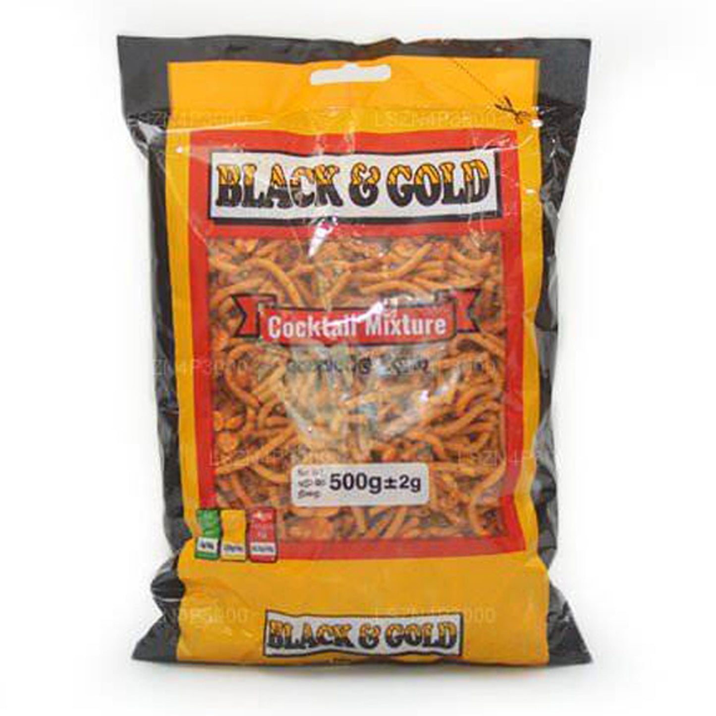 Sort og guld Cocktail blanding (500g)