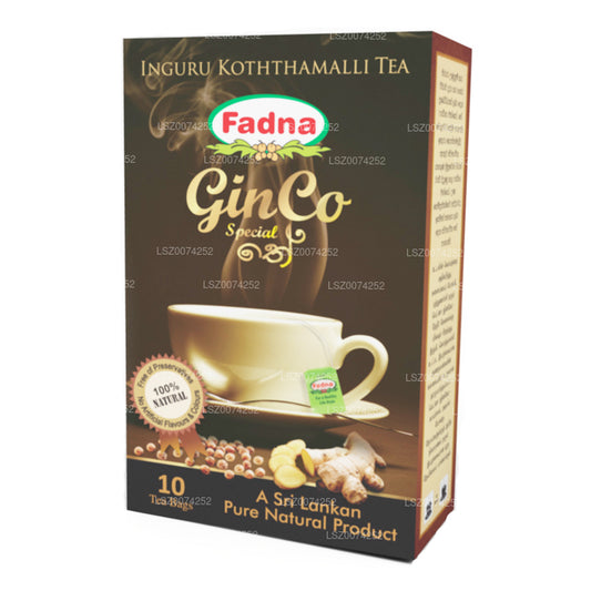 Fadna ingefær og koriander aromatiseret te (20g) 10 teposer