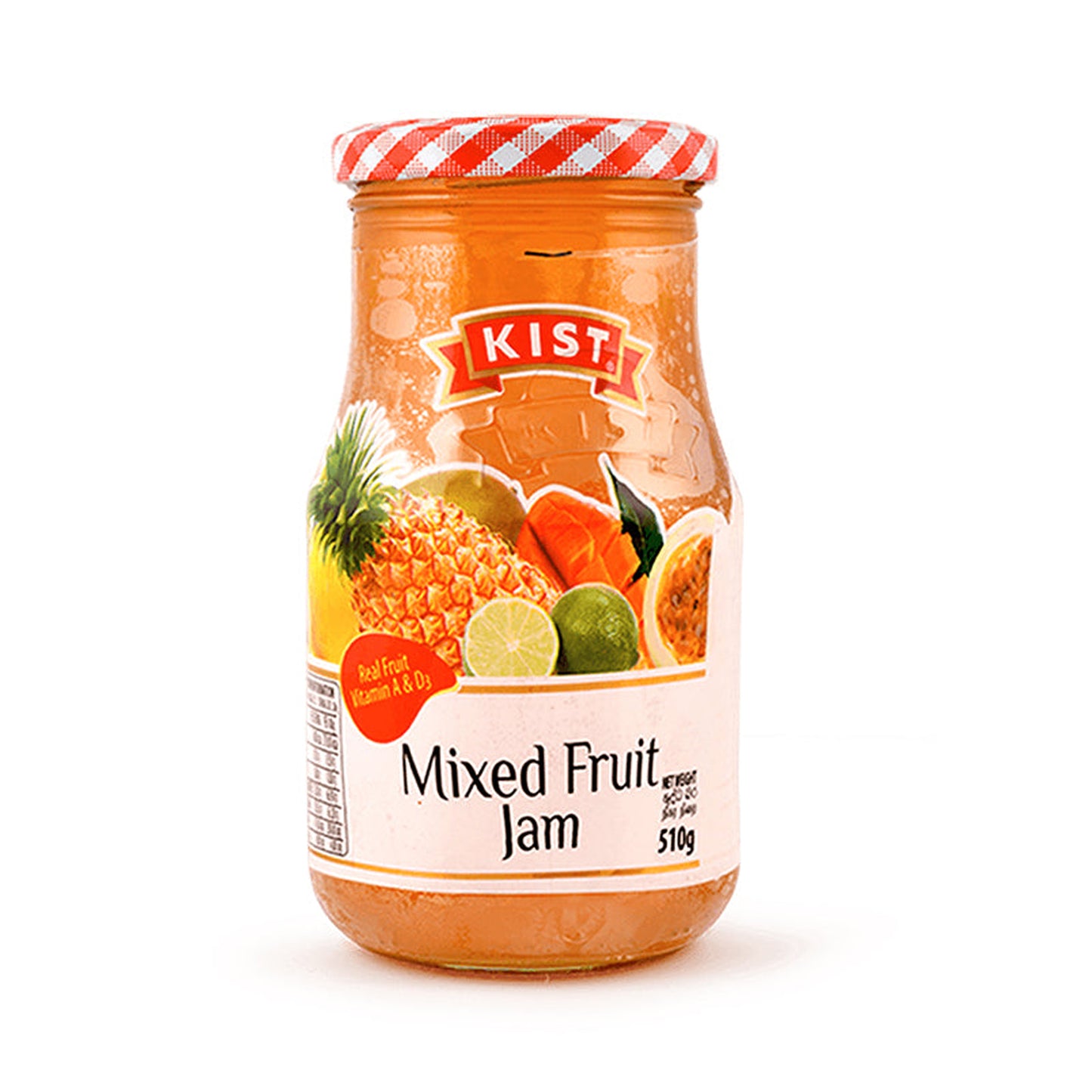 Kist blandet frugt marmelade (510 g)