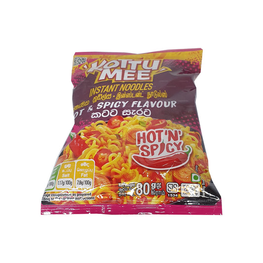 Kottu mee varm og krydret (80g)