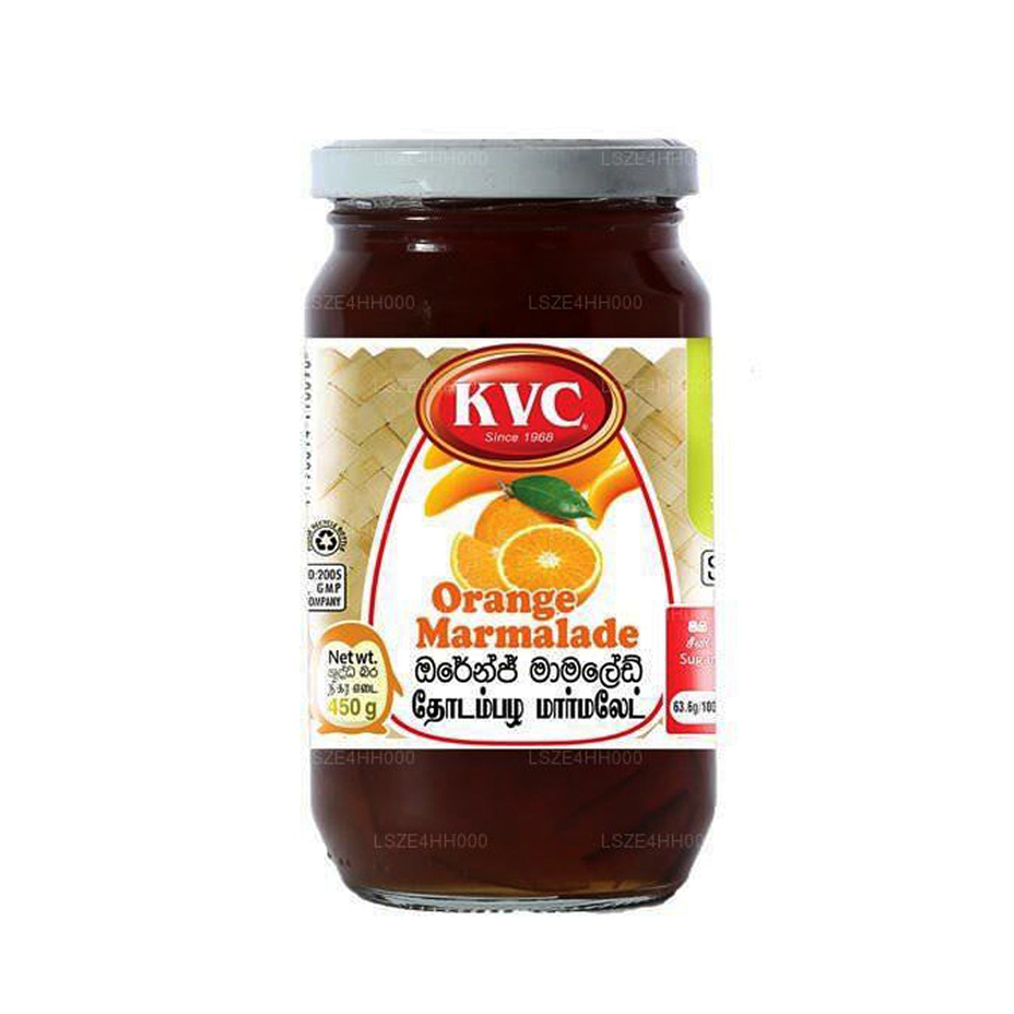 KVC Jam Orange Marmelade (450 g)