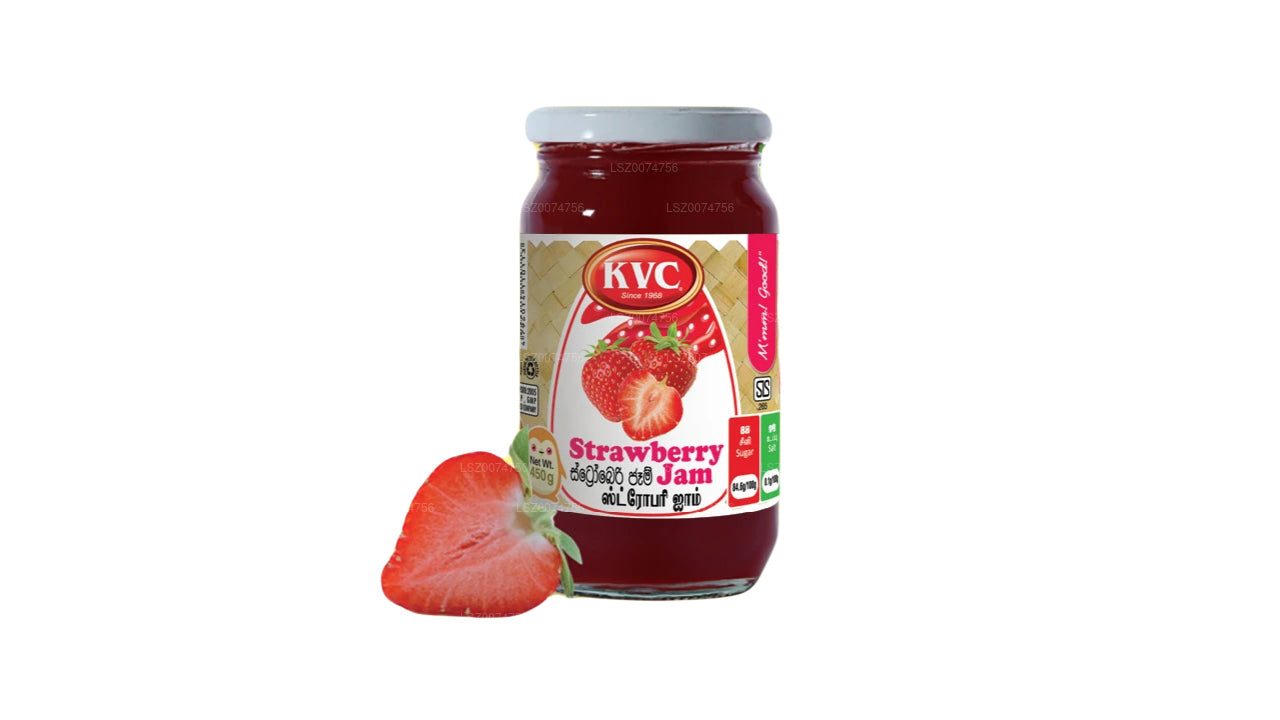 KVC Jam Ægte Jordbær (450 g)