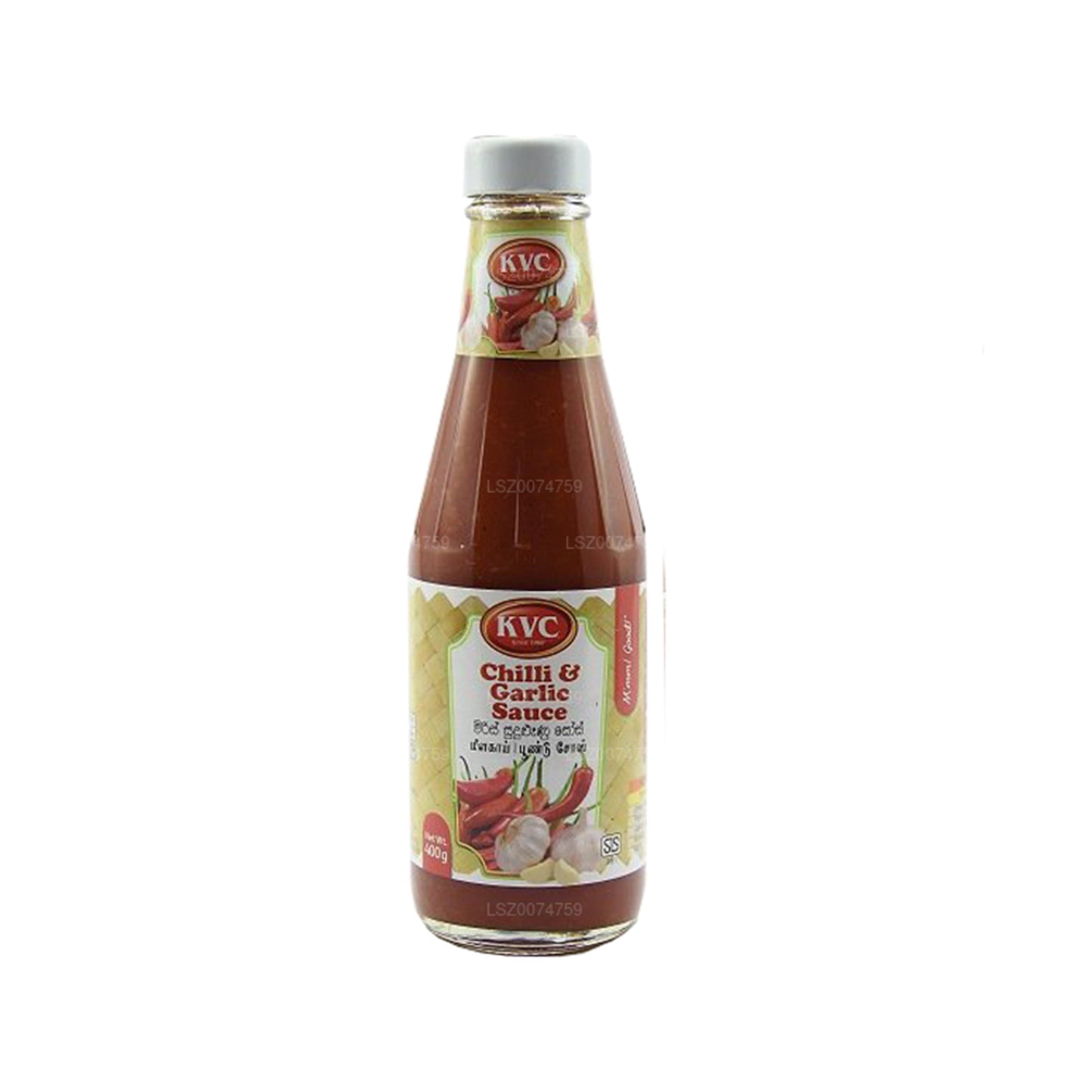 KVC Sauce Chili Og Hvidløg (400 g)