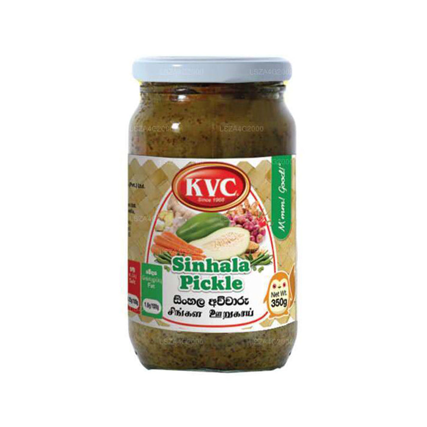 KVC krydret singalesisk pickle (350 g)