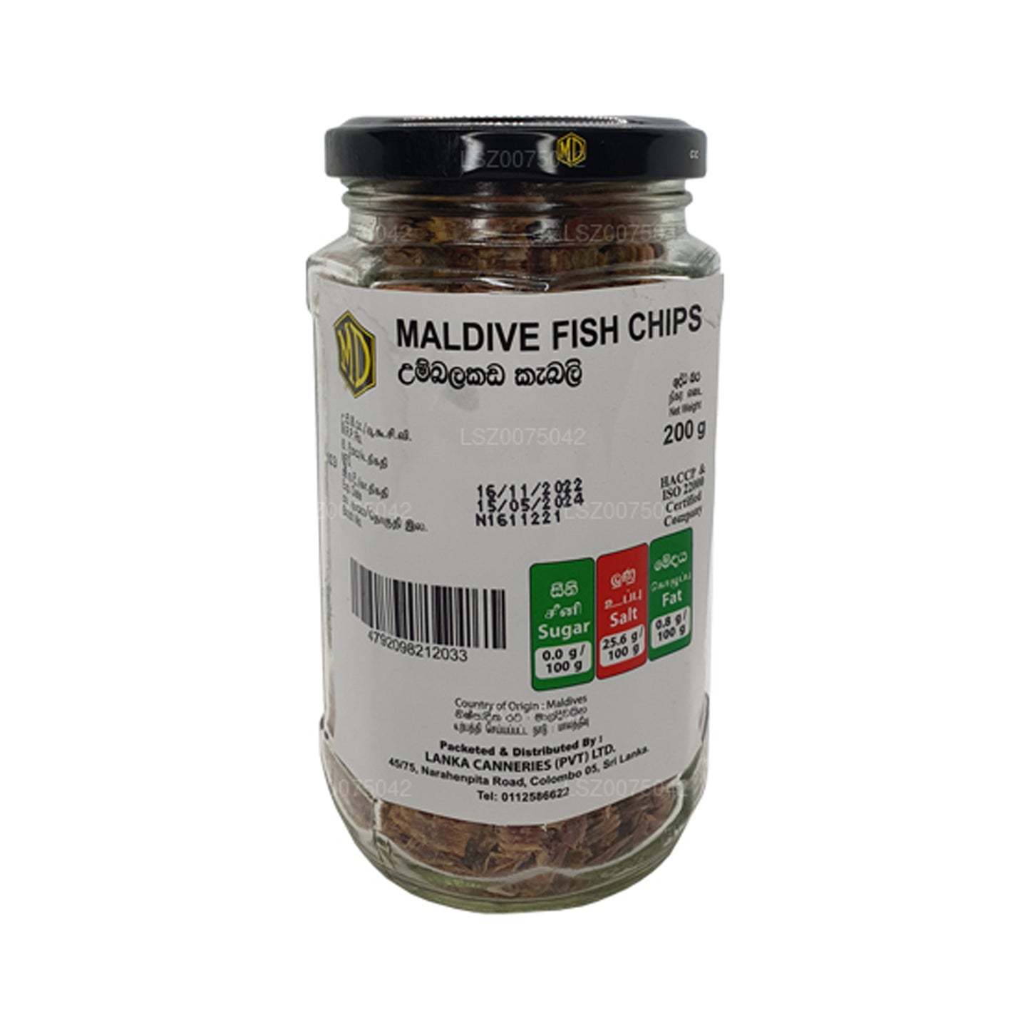 MD Maldive Fish Chips (50 g)