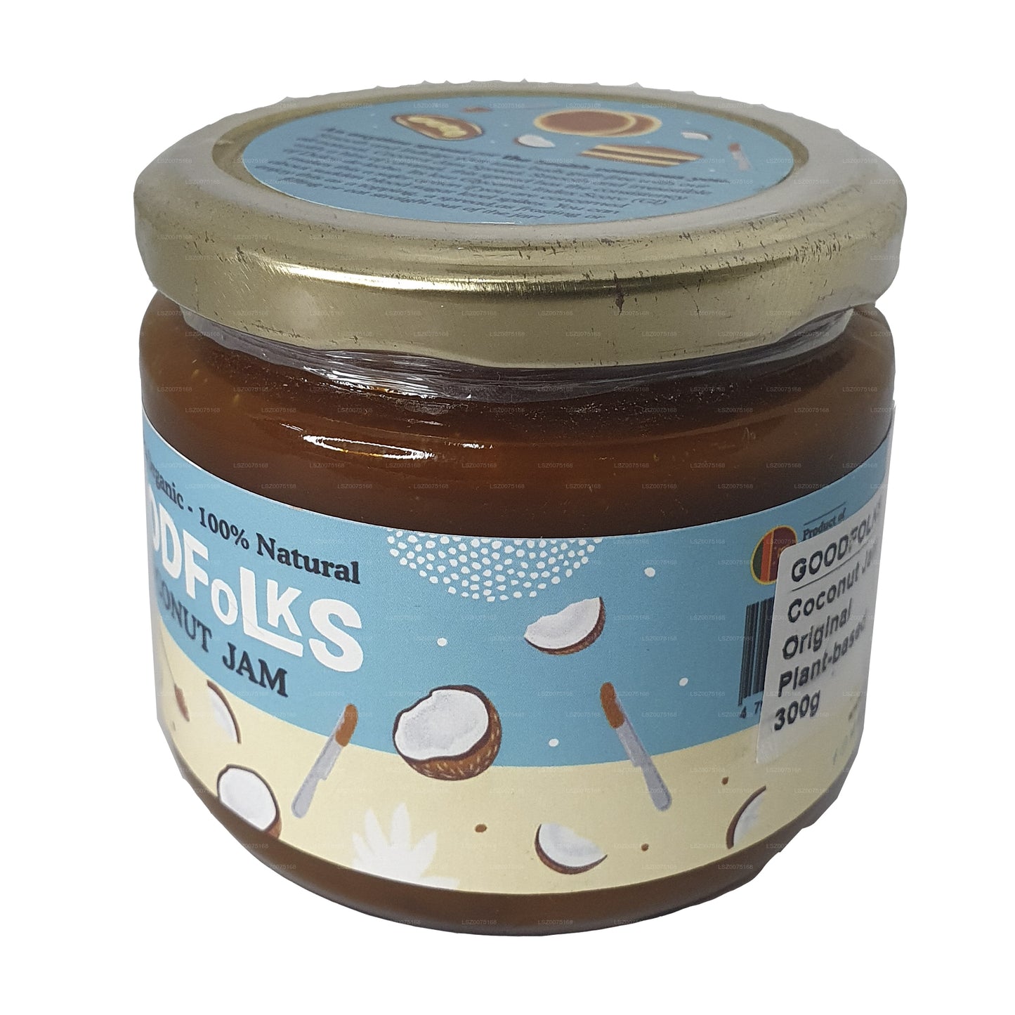 Goodfolks naturlige kokos marmelade (330g)