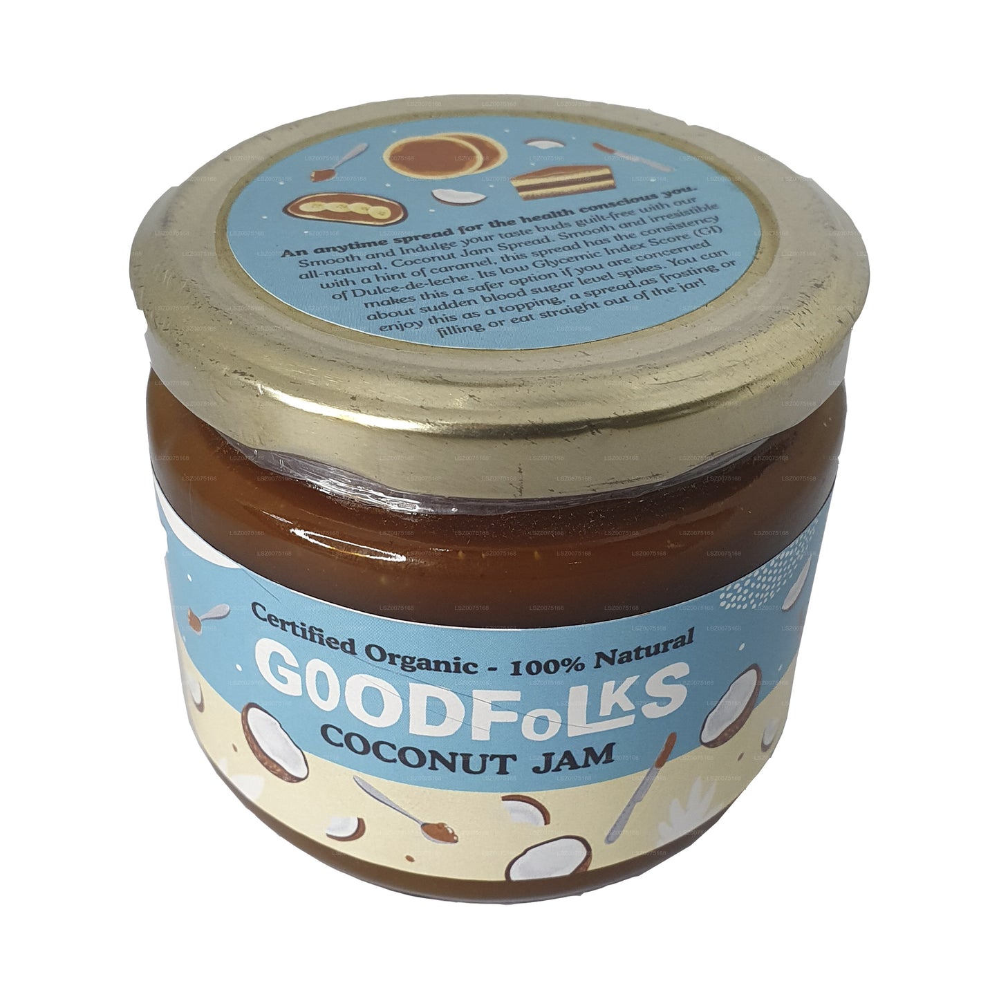 Goodfolks naturlige kokos marmelade (330g)