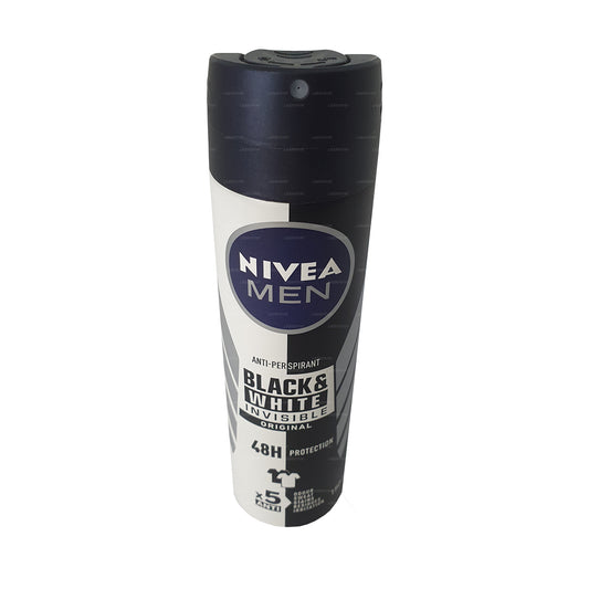 Nivea Invisible Sort og hvid Deo Spray Mænd (250ml)