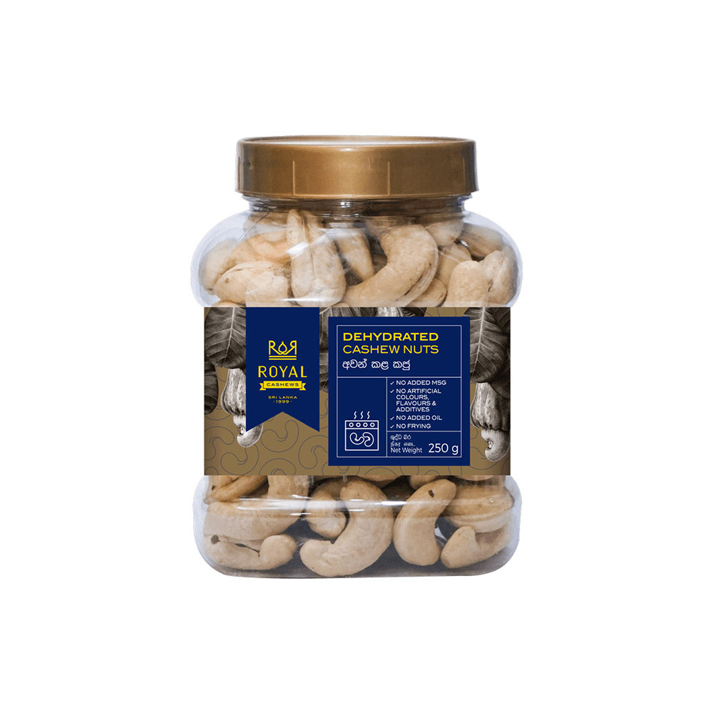 Royal Dehydreret Cashewnødder Kæledyrsflaske (250g)