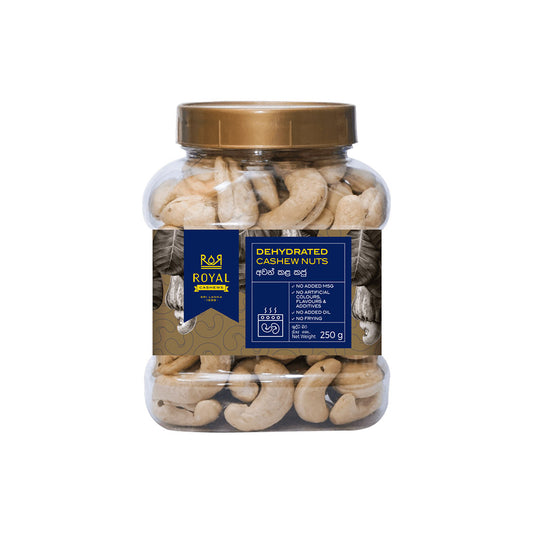 Royal Dehydreret Cashewnødder Kæledyrsflaske (250g)