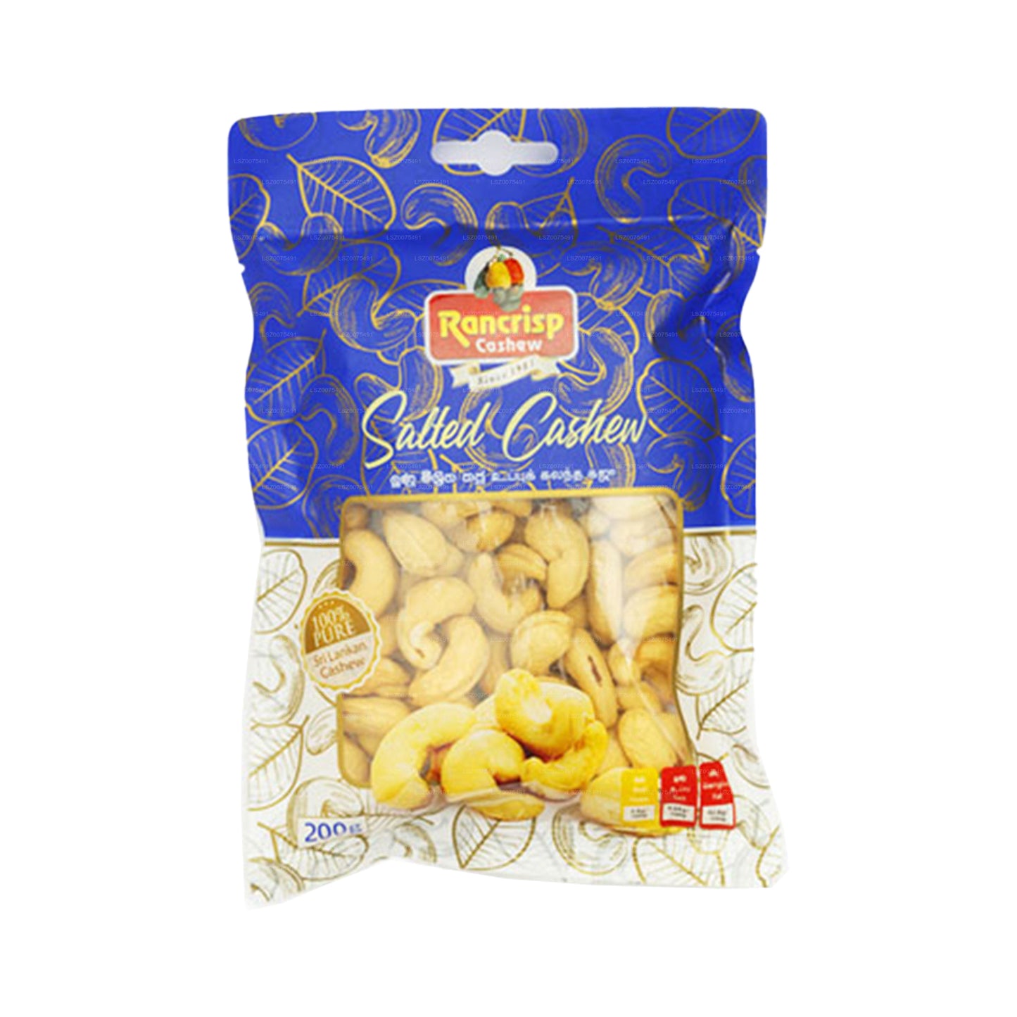 Rancrisp saltede cashewnødder (100g)