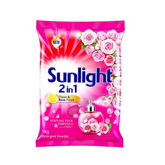 Sunlight Lemon & Rose Vaskepulver (1 Kg)