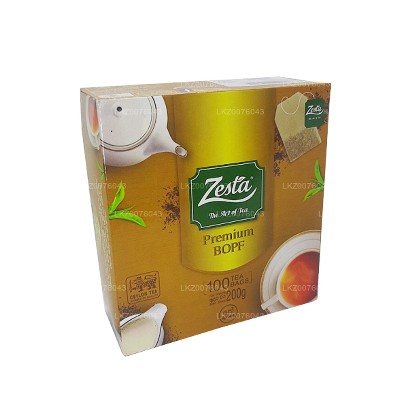 Zesta te (100 g) 50 teposer