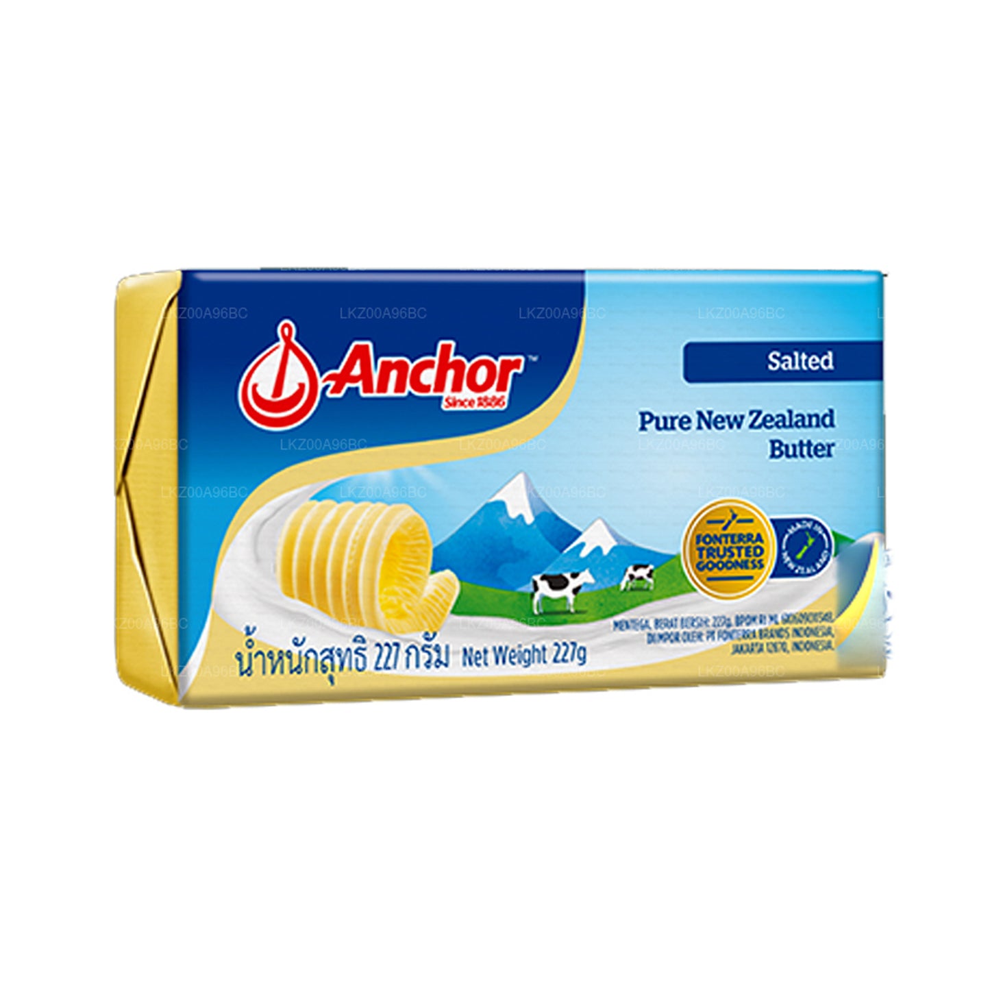 Anker saltet rent newzealandsk smør (227 g)