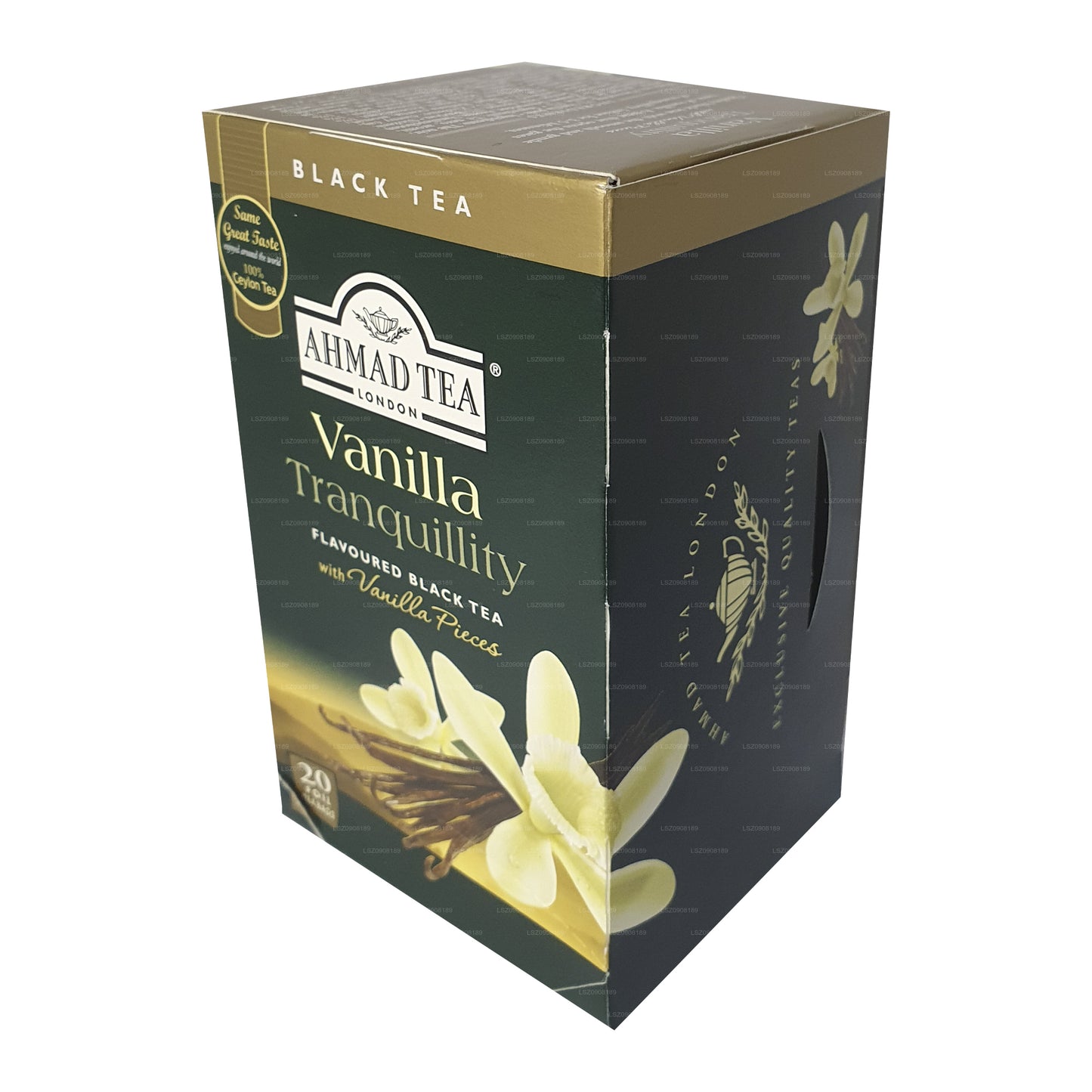 Ahmad te Vanilla Tranquility 20 Folie teposer (40g)