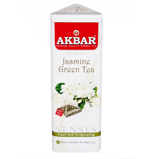Akbar Jasmine Grøn Te (27g) 15 teposer