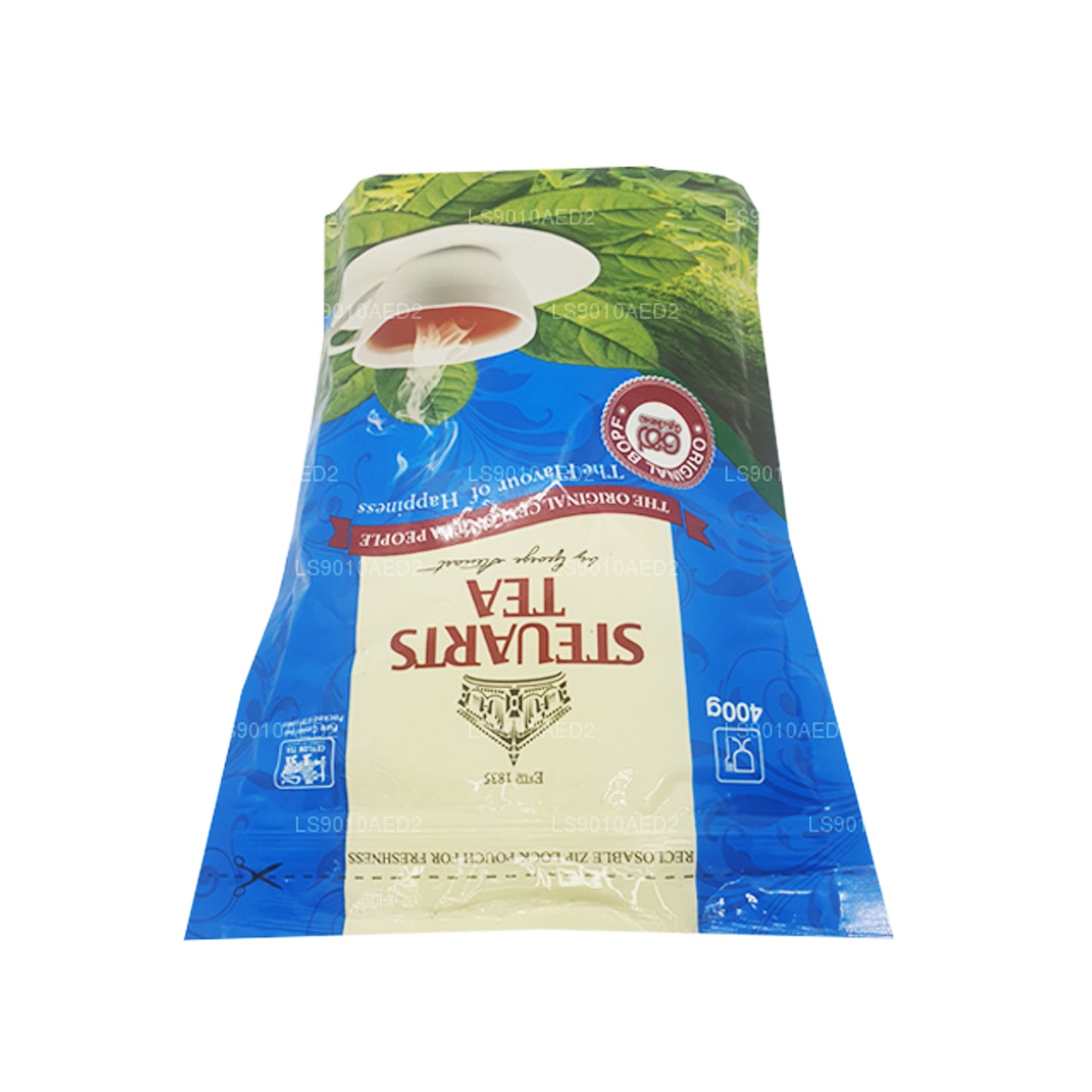 George Steuart te Premium Ceylon sort løs blad te BOPF (400 g)