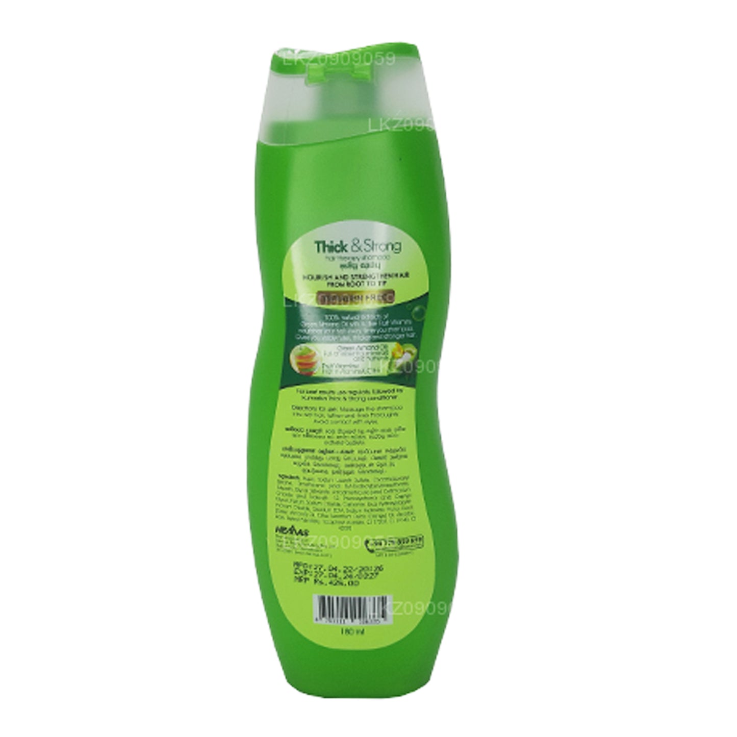 Kumarika tyk og stærk hårterapi shampoo (180 ml)