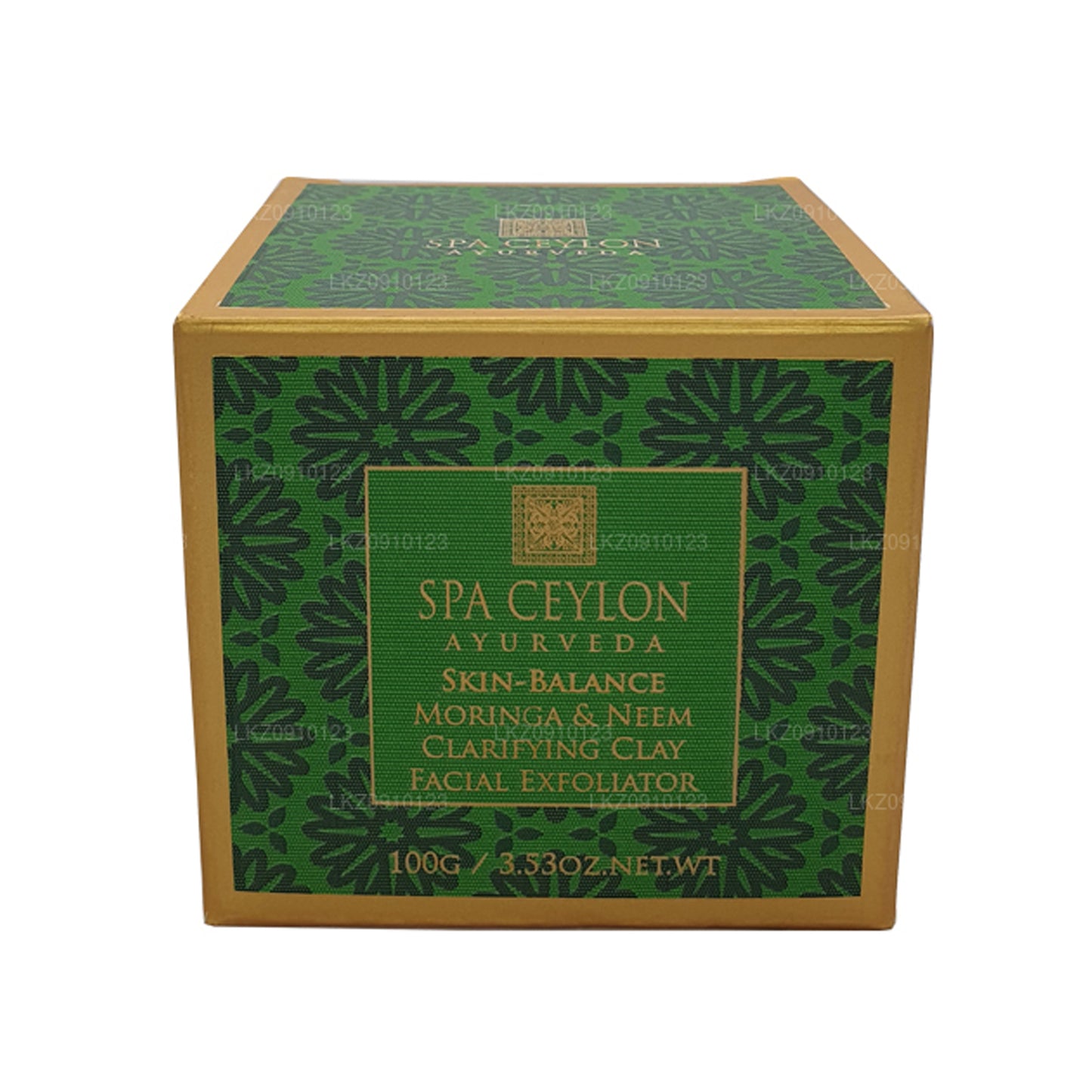 Spa Ceylon hudbalance Moringa og Neem afklarende ler Facial Exfoliator (100 g)